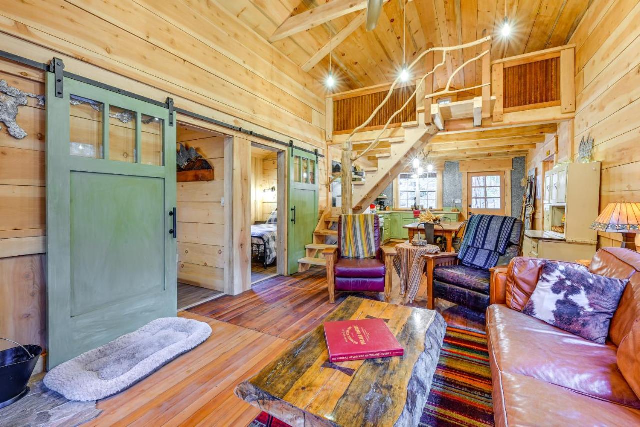 Enchanting Creekside Cabin Near Kings Canyon Park! Badger Exteriér fotografie