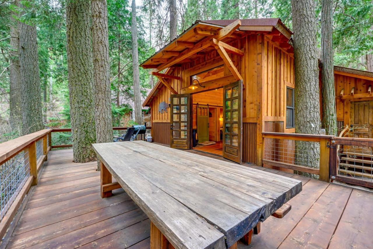 Enchanting Creekside Cabin Near Kings Canyon Park! Badger Exteriér fotografie